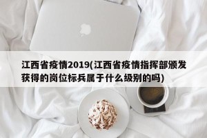 江西省疫情2019(江西省疫情指挥部颁发获得的岗位标兵属于什么级别的吗)